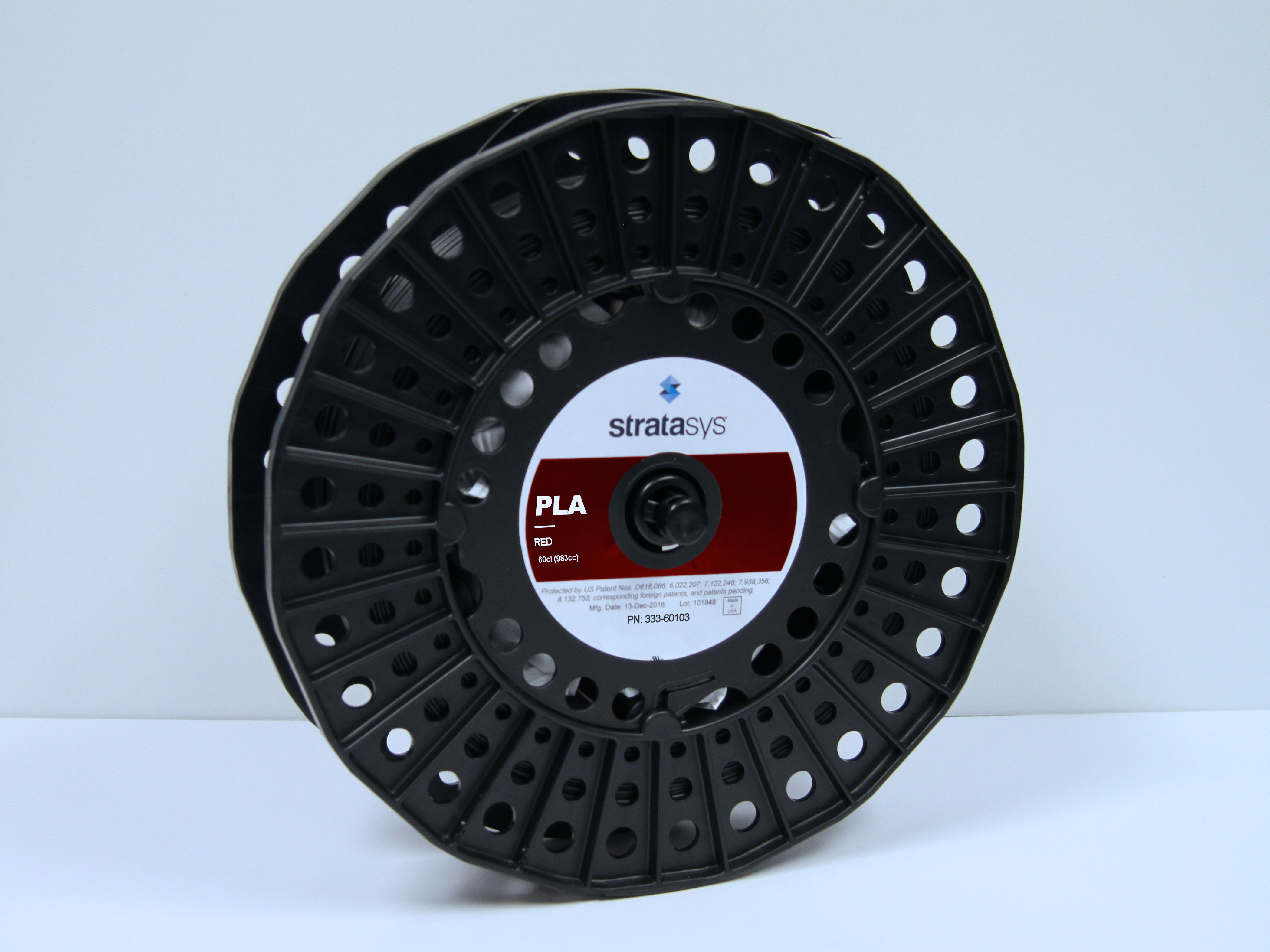 MTRL, FDM, (M), PLA RED, 60CI (333-60103)