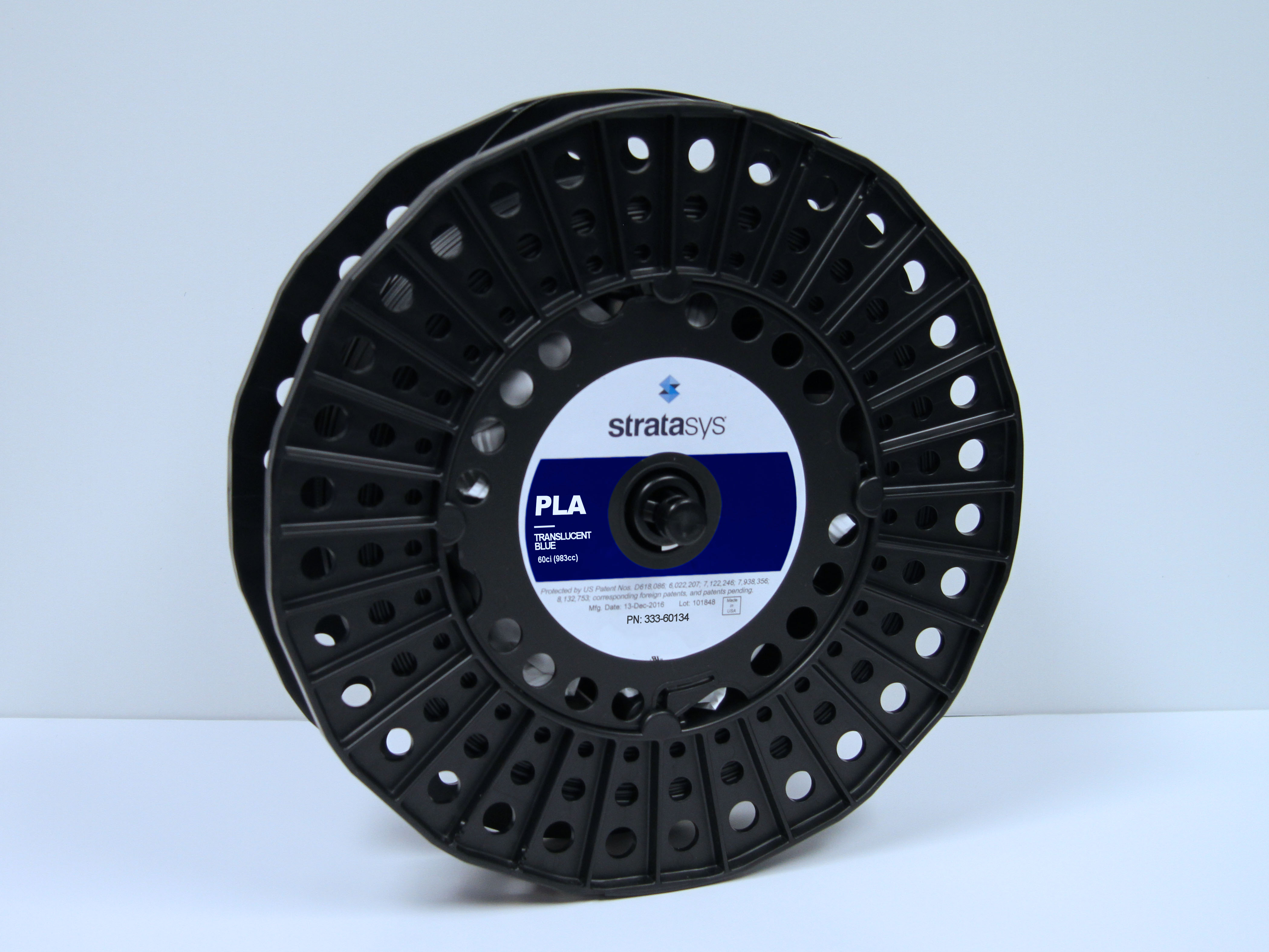 MTRL, FDM, (M), PLA BLU TRANS, 60CI (333-60134)