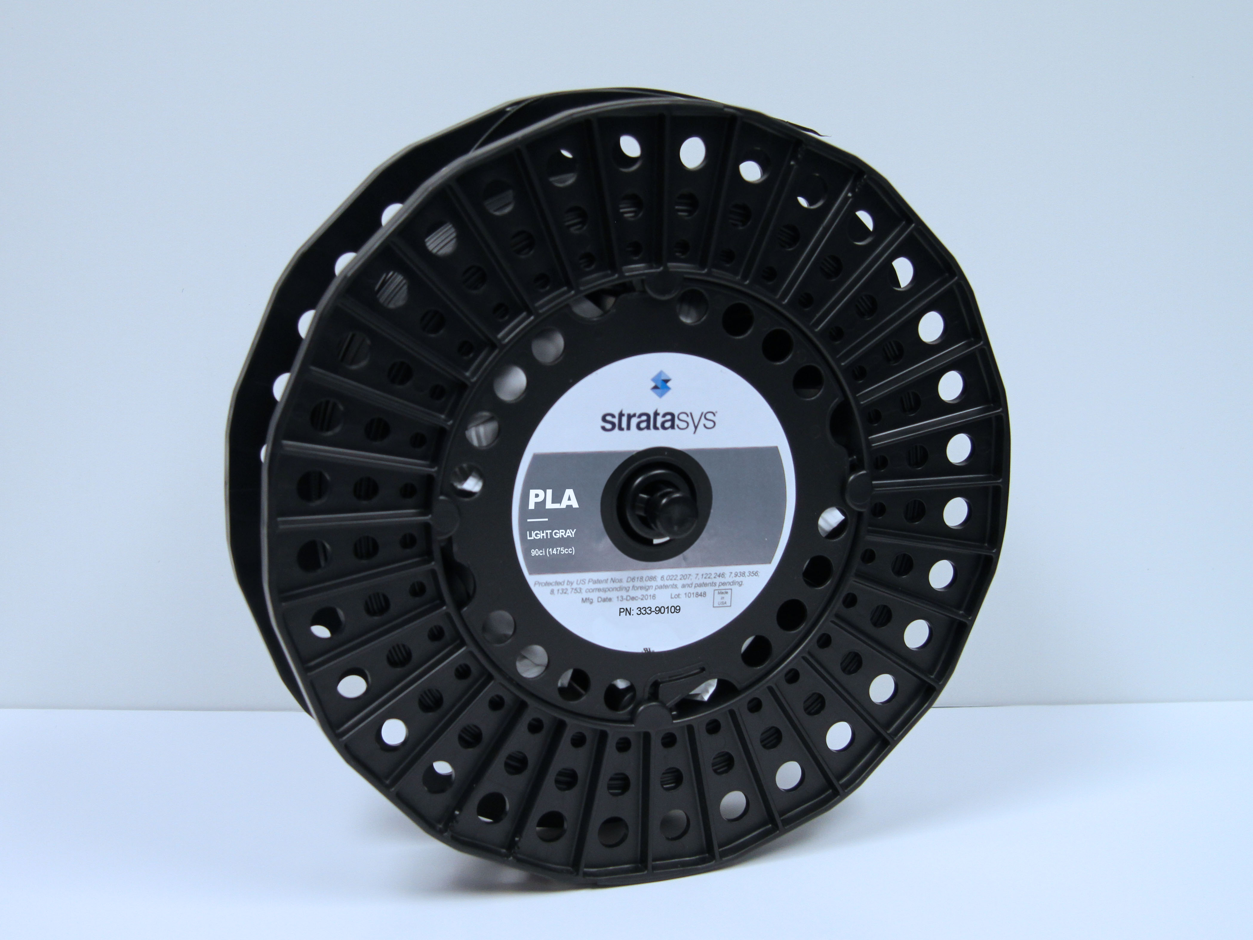 MTRL, FDM, (M), PLA LT GRY, 90CI
